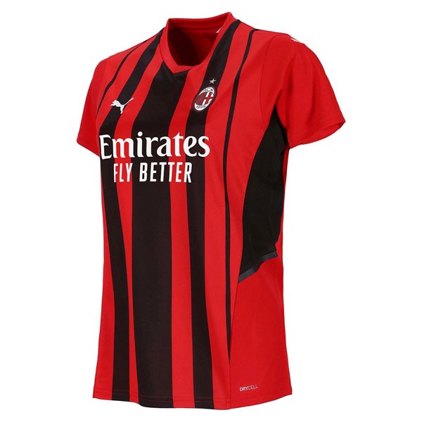 Camiseta AC Milan Primera Equipación Mujer 2021/2022